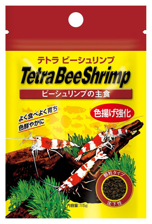 TETRA - BeeShrimp 15g Shrimp Pellets, does not cloud or dirty water